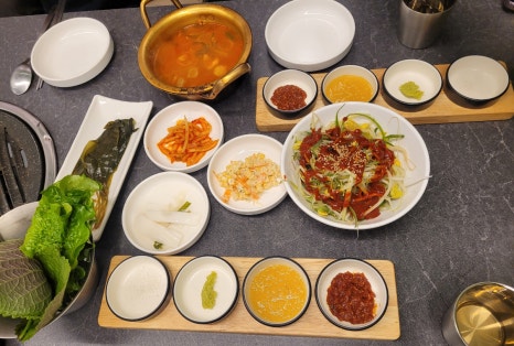 촌 돼짓간 이미지
