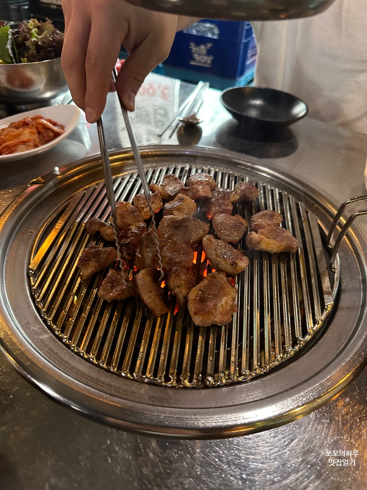 연탄불 이미지
