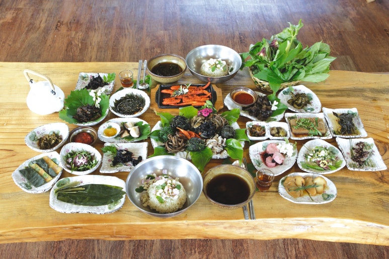 점봉산산채 이미지