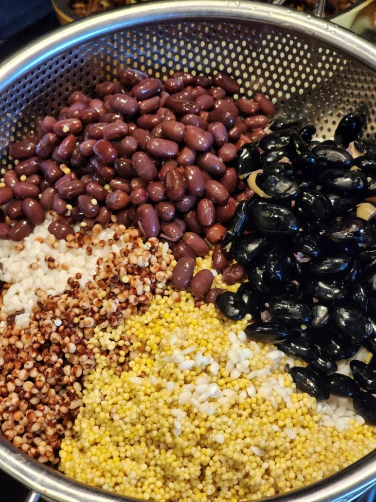 정월대보름 오곡밥 만드는법 전기밥솥 오곡밥 찰밥만들기 : 네이버 블로그