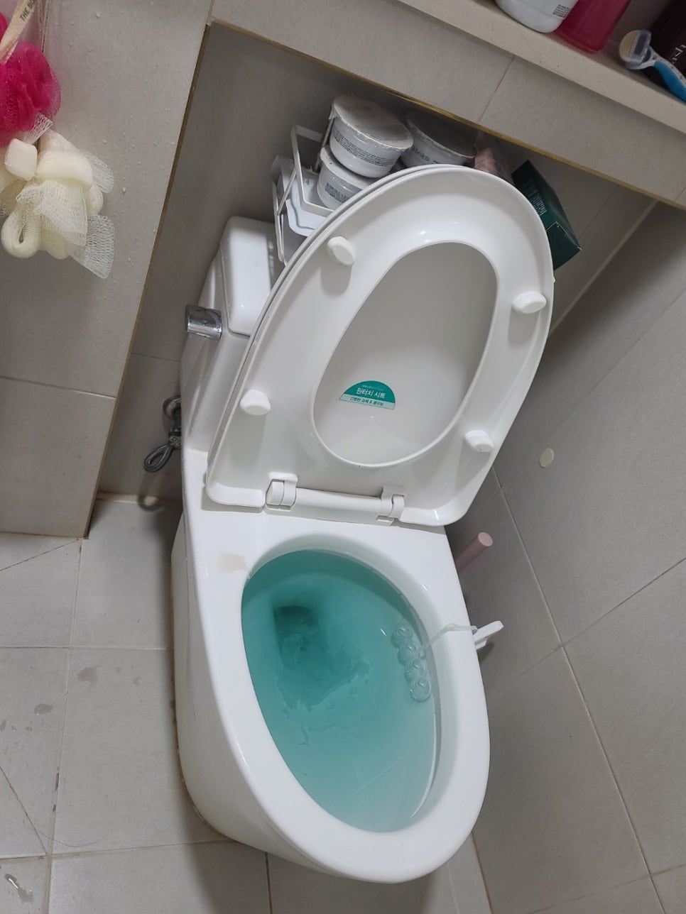변기막힘 이미지