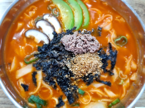 장칼국수 이미지
