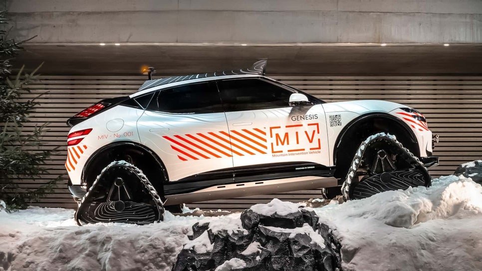 전기 SUV 제네시스 GV60 MIV(Mountain Intervention Vehicle) 이미지 4