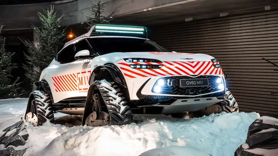 전기 SUV 제네시스 GV60 MIV(Mountain Intervention Vehicle) 이미지 9