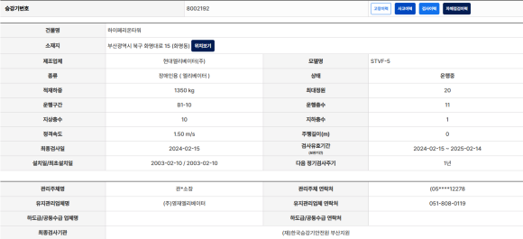 (주)영재엘리베이터 이미지