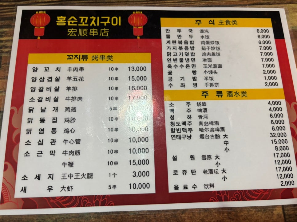 홍순꼬치구이 이미지