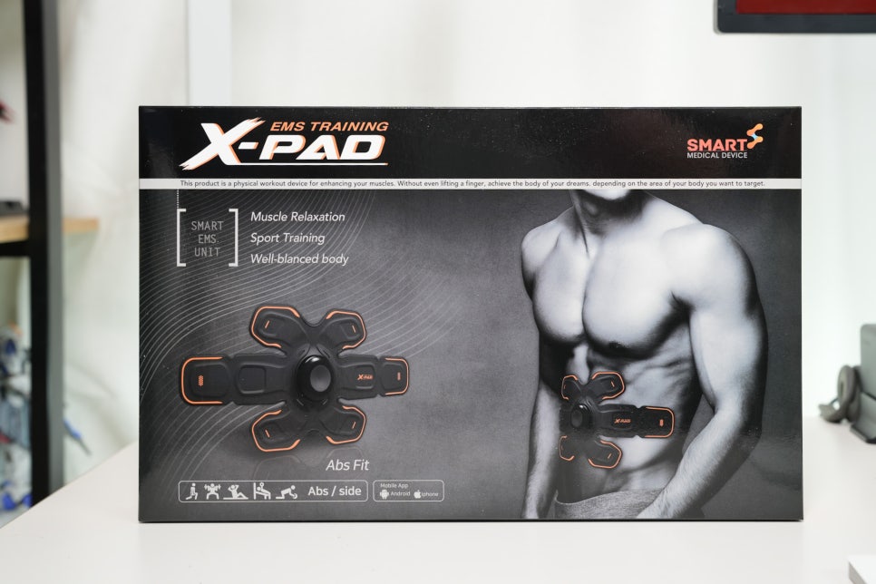 EMS 트레이닝 XPAD(엑스패드) 리뷰 "효과적인 복근 운동 기구, 정말 효과 있을까? 이미지 3