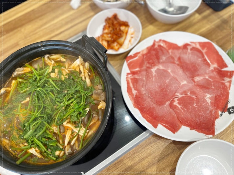 등촌샤브칼국수 이미지