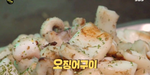 철판오징어구이 이미지