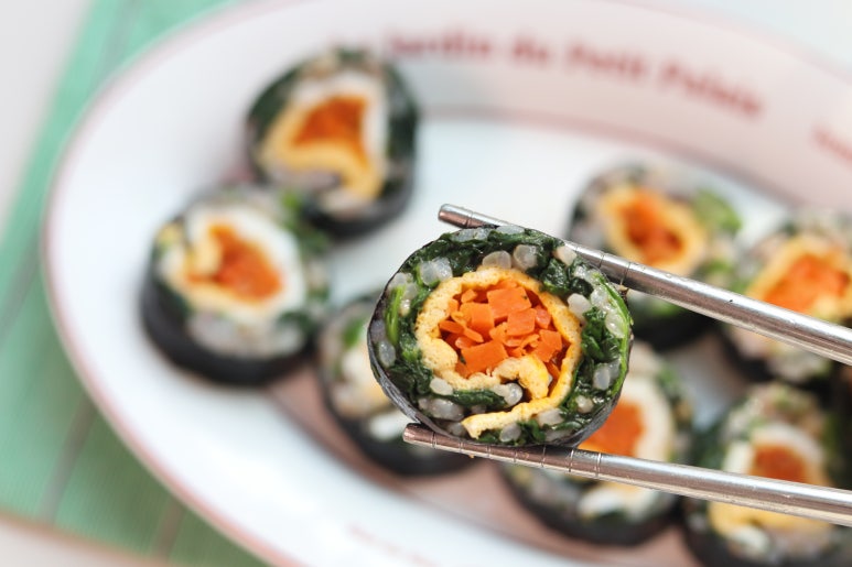집김밥 이미지