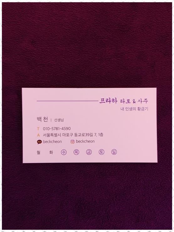 프라하&타로 이미지