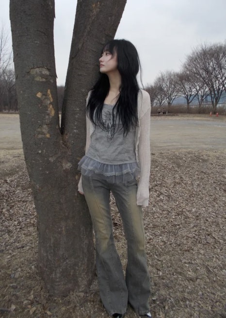 레이스블라우스원피스 이미지