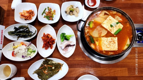 명동해물，아구찜 이미지