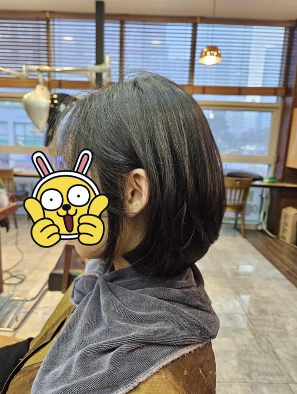 다정한결 헤어 이미지