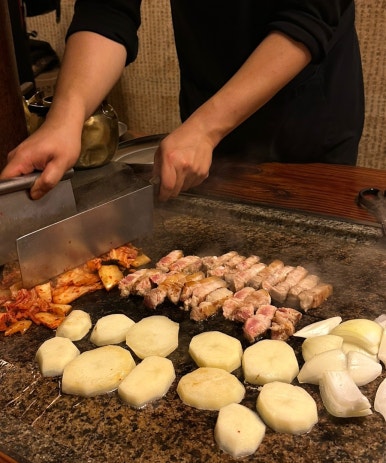 돌판구이삼겹살 이미지