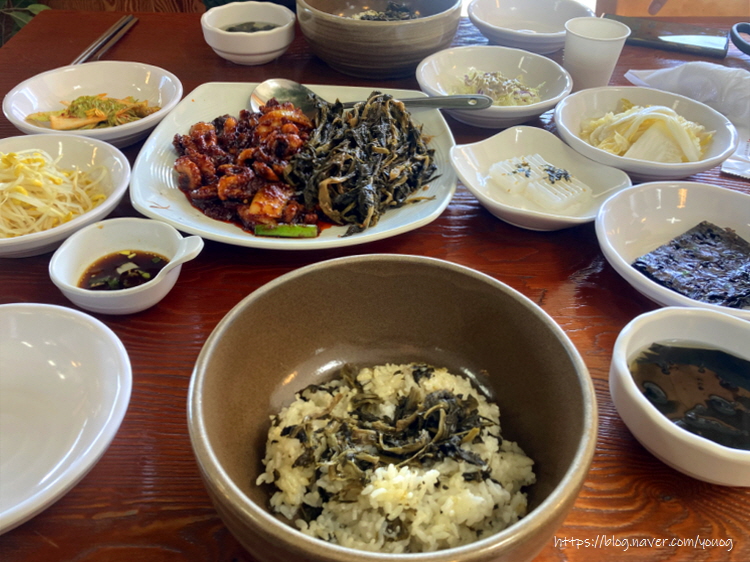 황금시래기밥도둑코다리찜 이미지