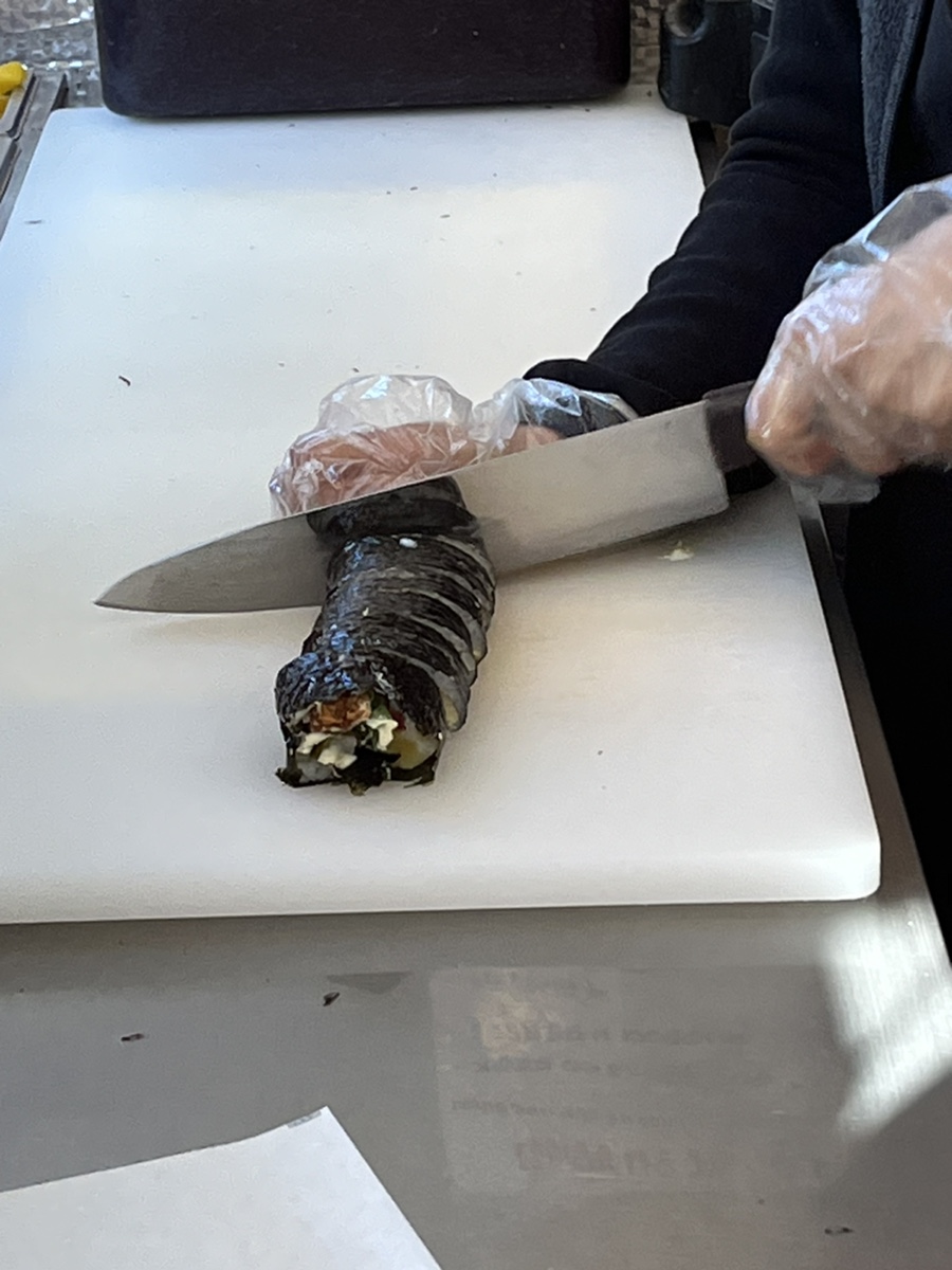 산들김밥 이미지