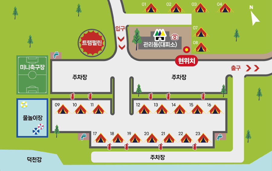 자양보오토캠핑장 이미지