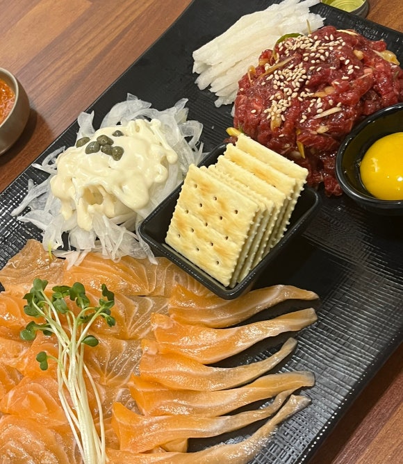 육회한생고기 이미지