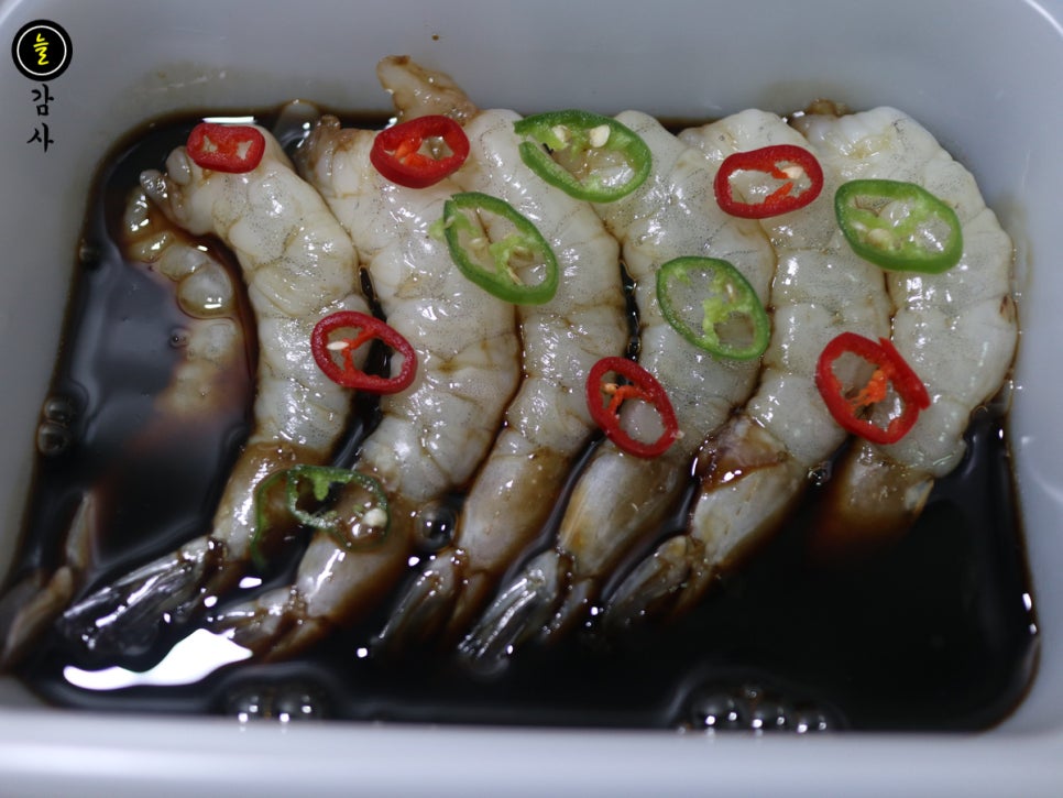 새우장 담그기 냉동 새우장만들기 간장 깐새우장 간장새우장 황금레시피 : 네이버 블로그