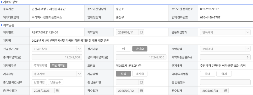 피앤제이에이치알 이미지