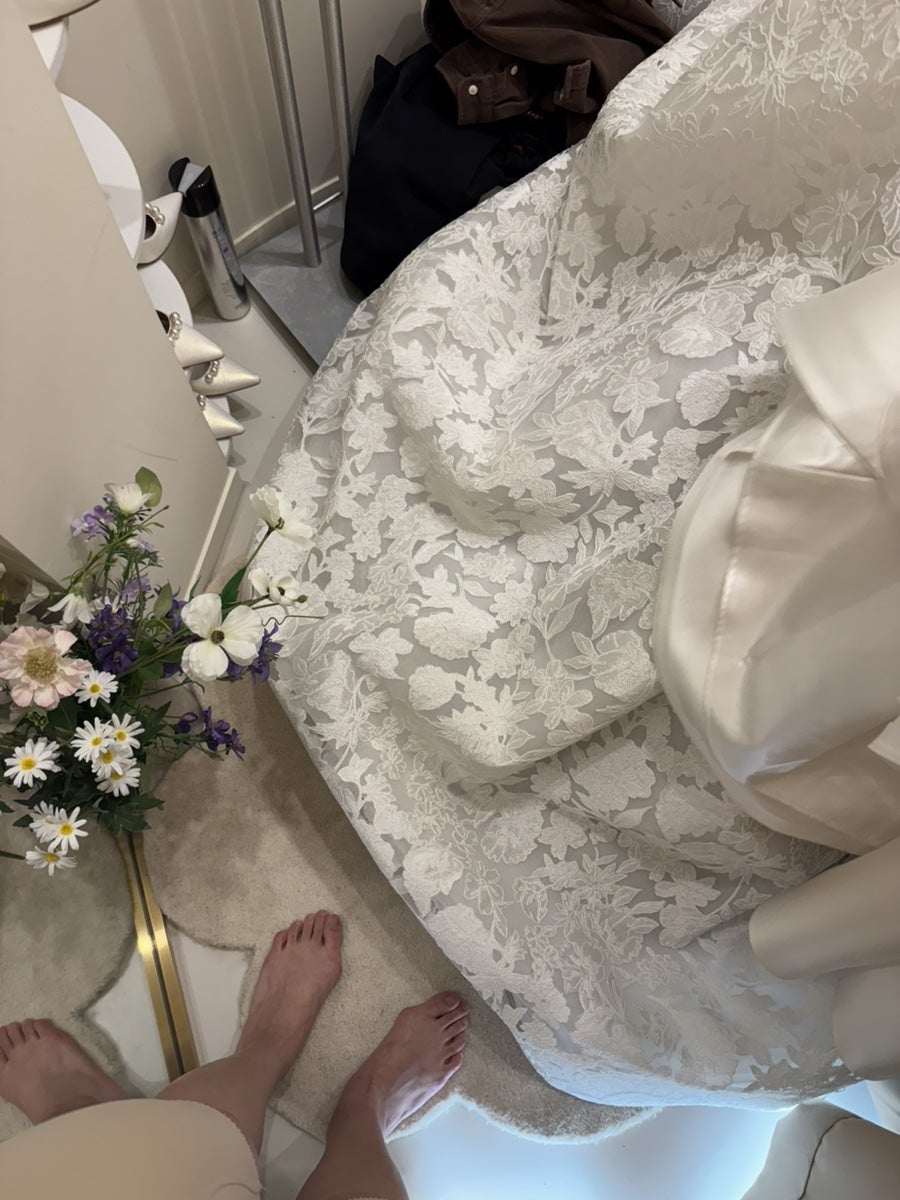 광주 아르하 웨딩드레스 피팅 후기: 합리적 가격의 유니크한 실크 드레스 — 사진 6