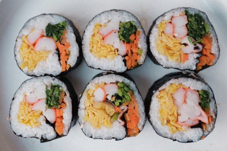 차&김밥 이미지