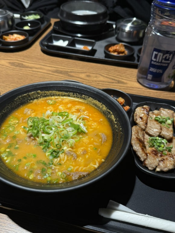 이토류 곰탕, 라면 이미지