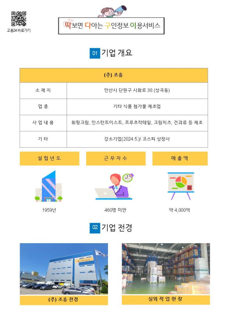 (주)조흥 이미지