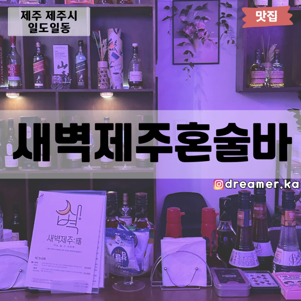 새벽제주혼술바 이미지