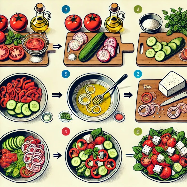 그릭샐러드(Greek Salad) 이미지