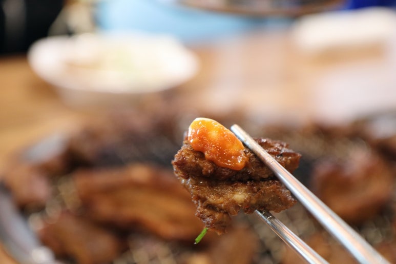 참숯돼지갈비 이미지