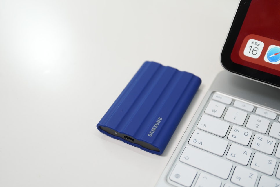 M4 아이패드 프로 7세대의 보조 스토리지 SSD 외장하드 1TB 삼성 SSD T7 실드 사용기 이미지 5