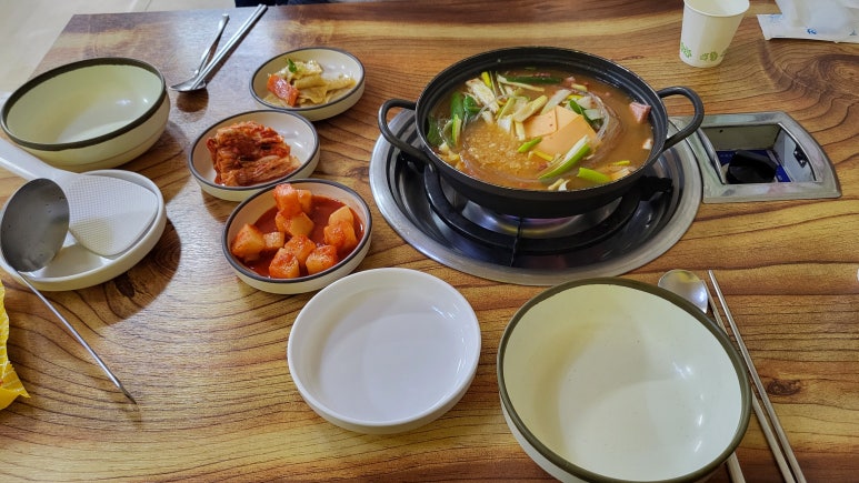 문창순송탄부대찌개 이미지