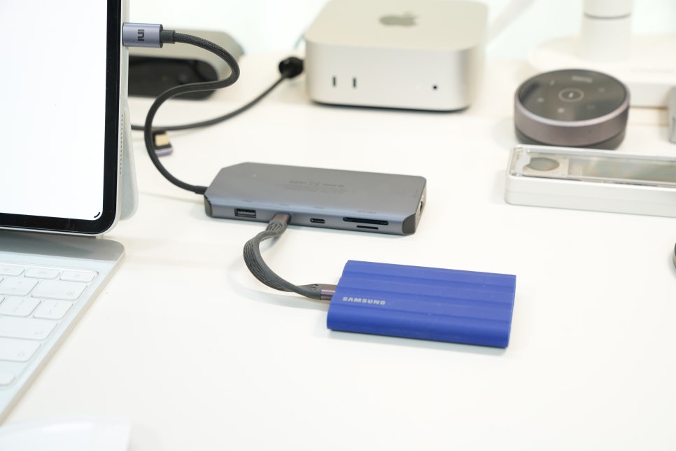 M4 아이패드 프로 7세대의 보조 스토리지 SSD 외장하드 1TB 삼성 SSD T7 실드 사용기 이미지 13