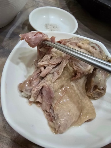 내포오리누룽지백숙 이미지