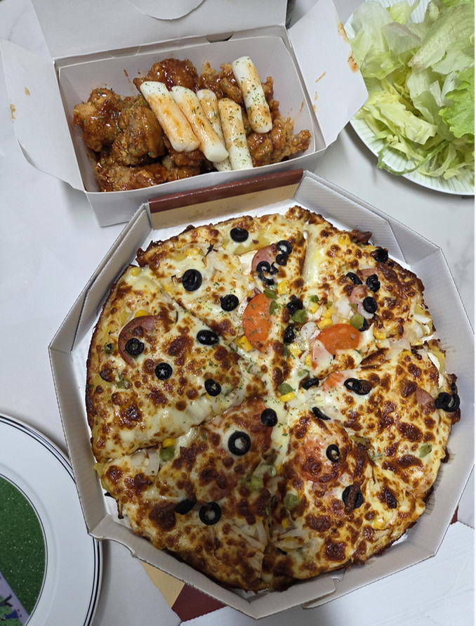 프란조피자.후다닭 이미지