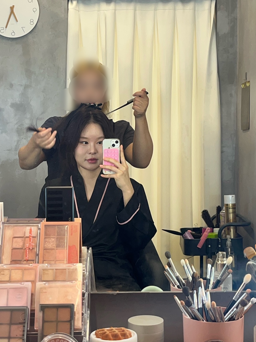 플린헤어메이크업 이미지