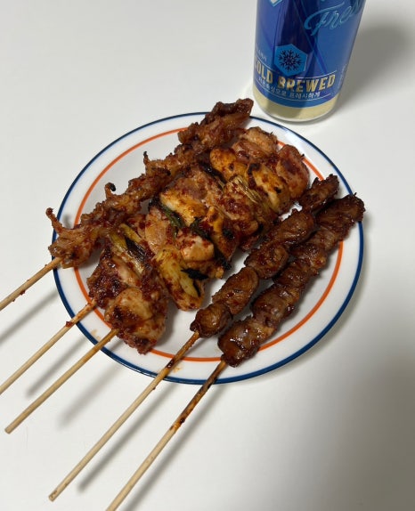 수숯불직화꼬치바베큐 이미지