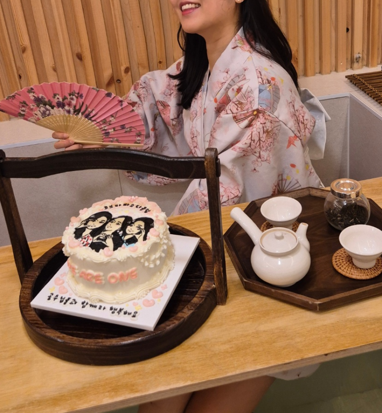 보라곰케이크 이미지