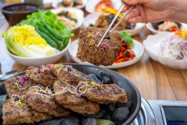 춘하추동전통떡갈비 이미지
