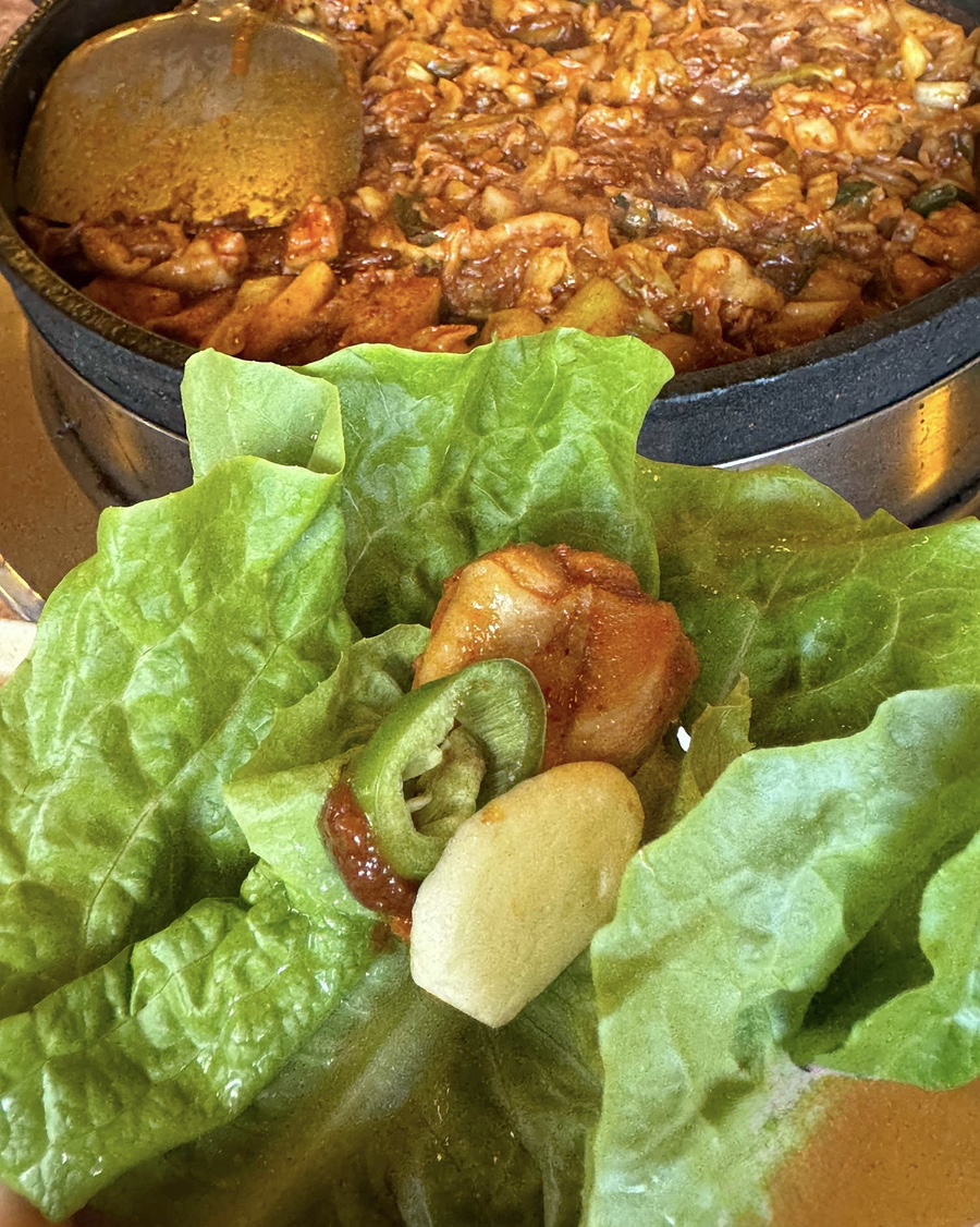 산갈래숯불닭갈비 이미지