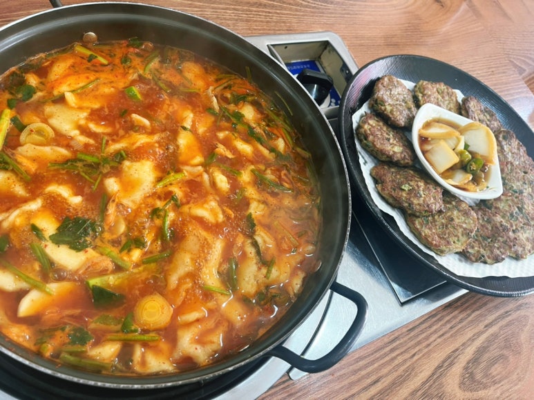 민물새우탕손수제비 이미지