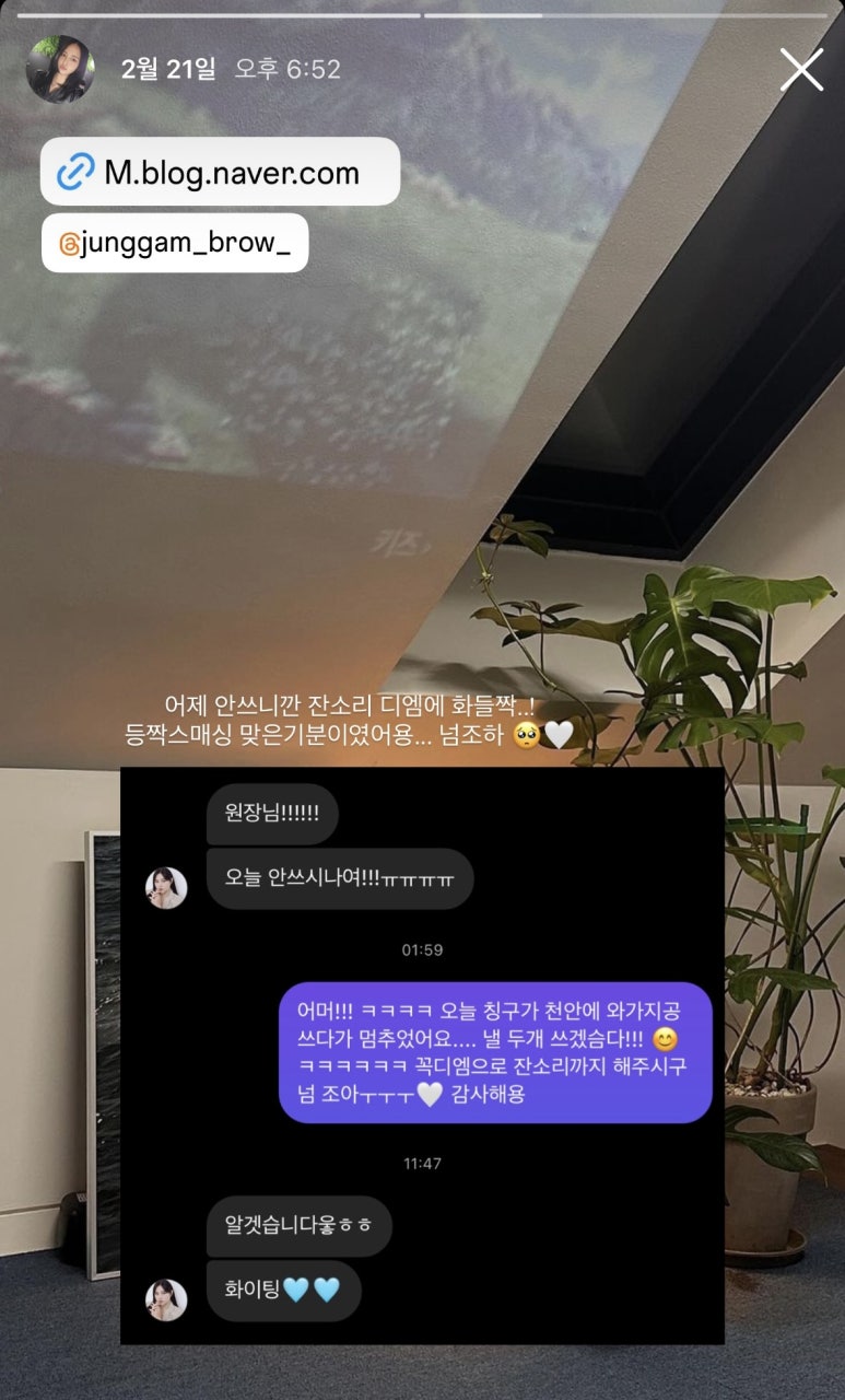정이브로우 이미지