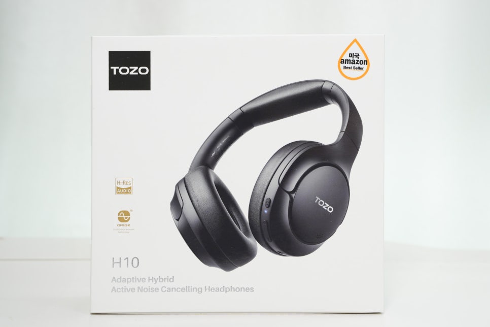TOZO AI H10 하이브리드 ANC 블루투스 유선 무선 헤드폰 추천 이미지 4
