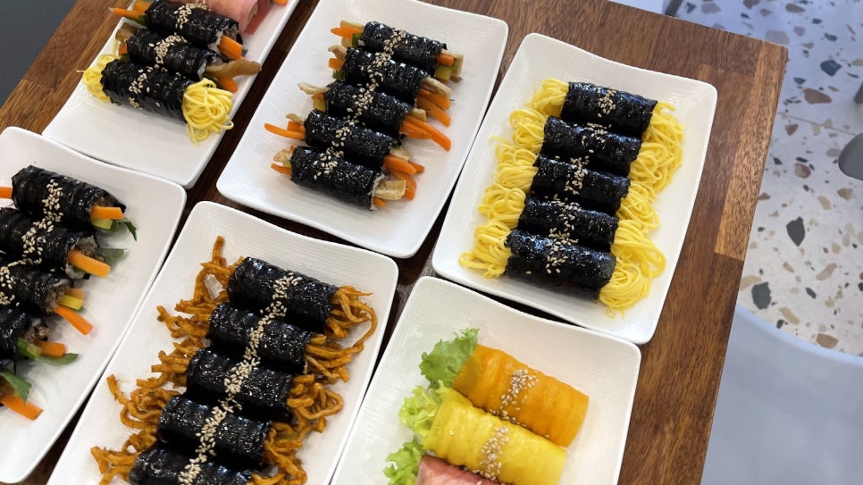무지개김밥 이미지