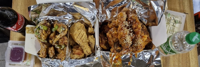 롱다리치킨 이미지