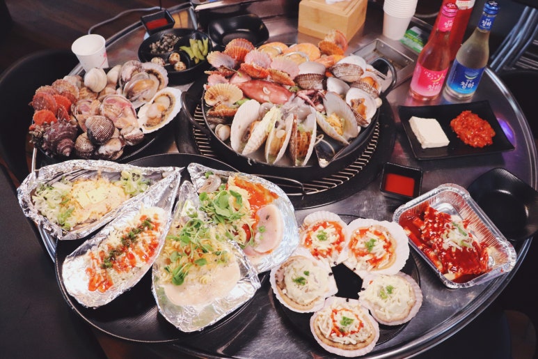조개와칼국수 이미지
