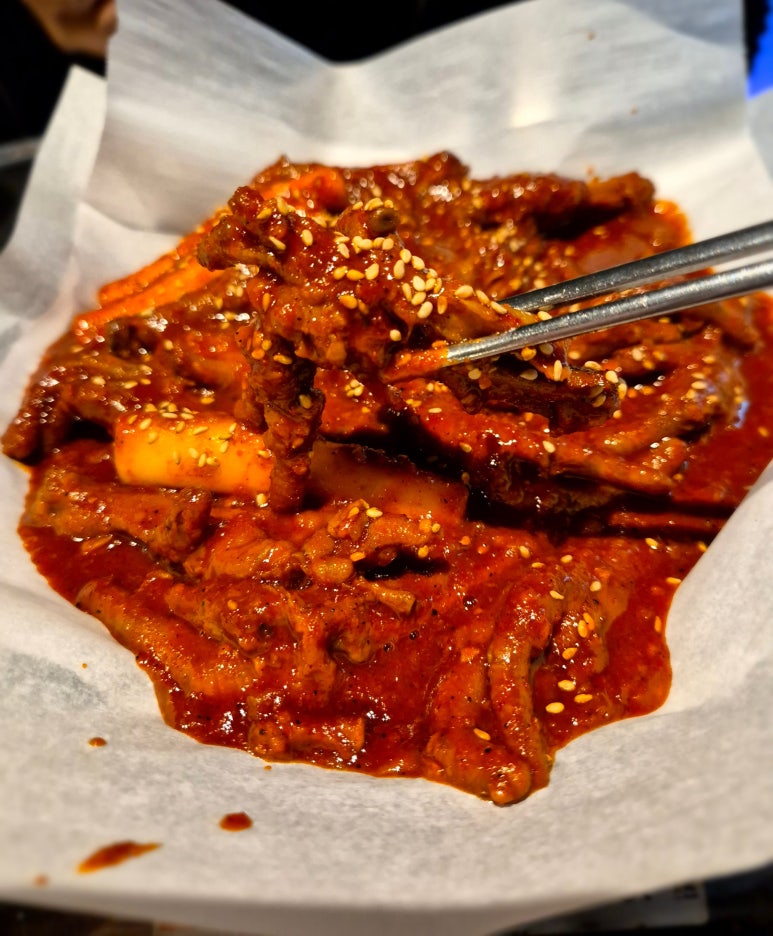 열불닭발 이미지