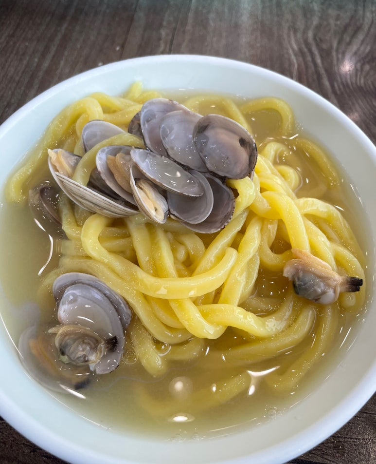 황도바지락손칼국수 이미지